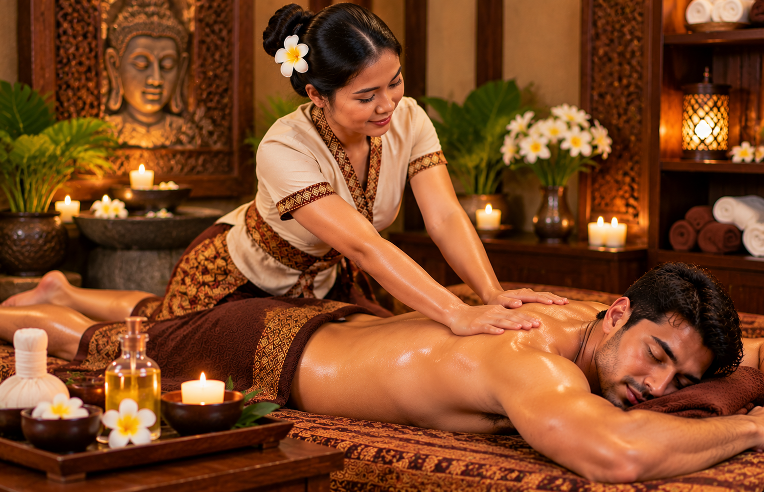 Balinese massage treatment
