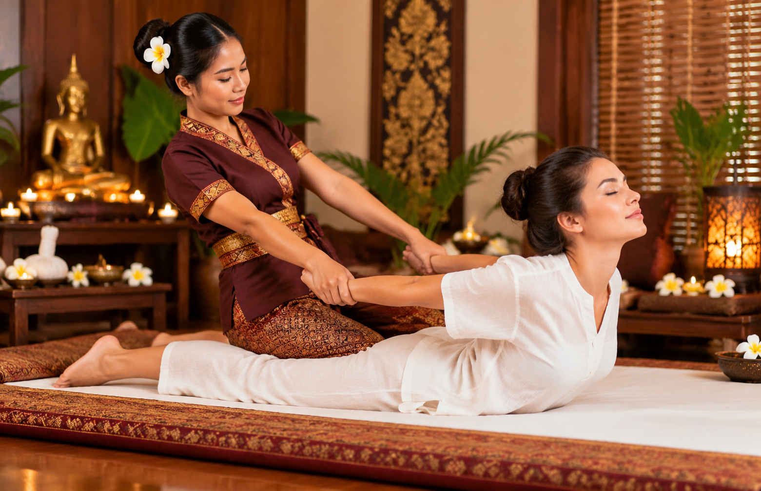 Thai massage at Dhaka VIP Spa Center